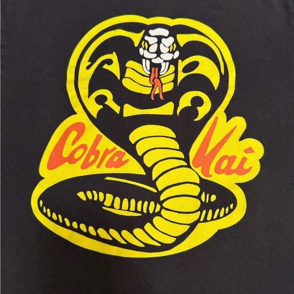 Cobra Kai Black Short Sleeve Tee - Picture 4 of 10